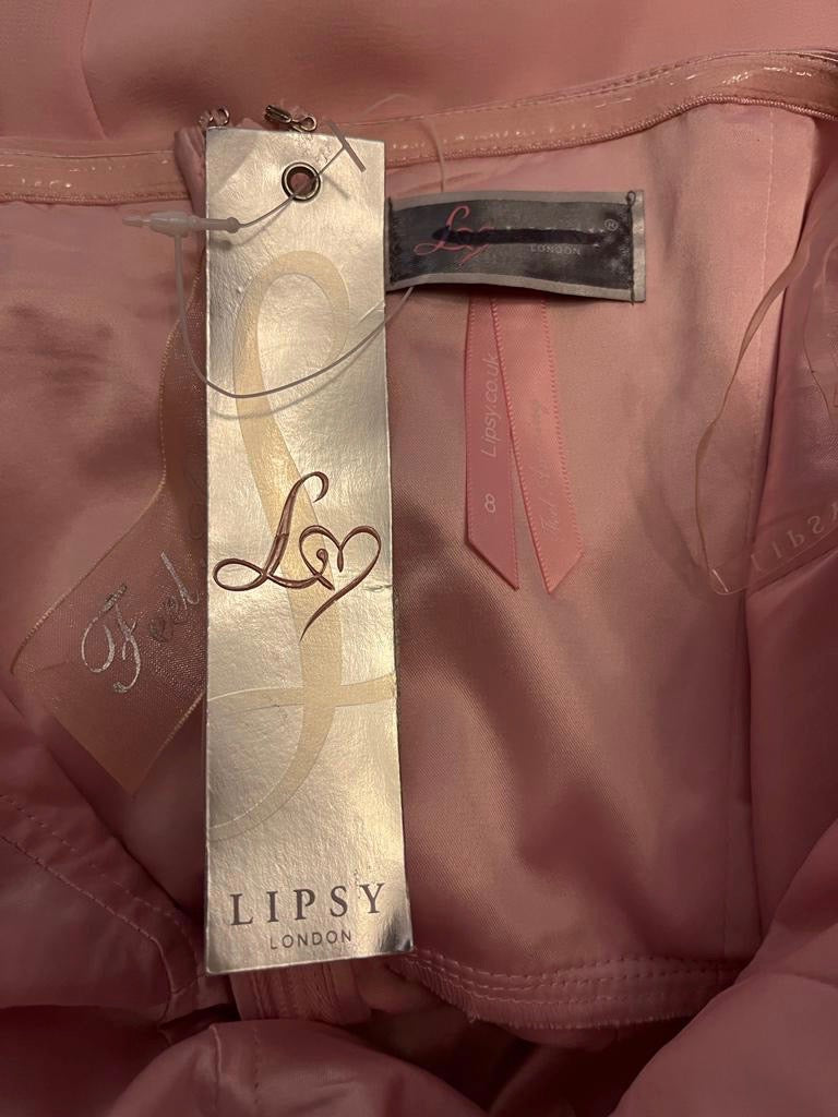 Lipsy Sugarpink Chiffon Dress - New Tags