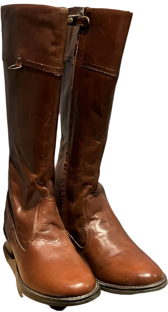PRIMIGI Brown Leather Boots - UK5
