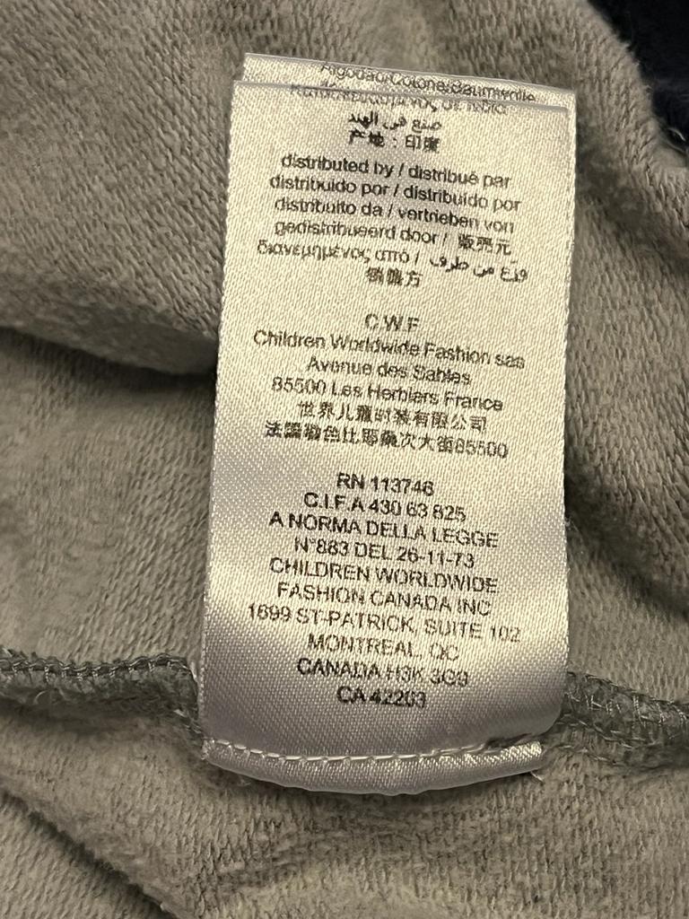 HUGO BOSS Grey Sweatshirt - Age 16yrs