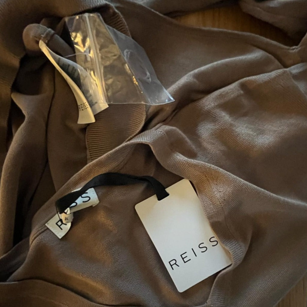 REISS Brown Sweater - Size XL - Thread
