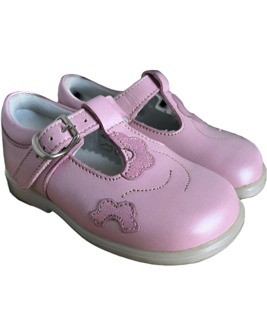 START-RITE Pink Deco Shoes - Size UK3 E