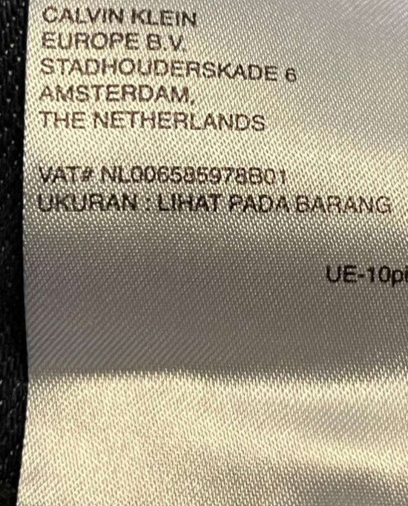 Calvin Klein W29 Jeans - Label