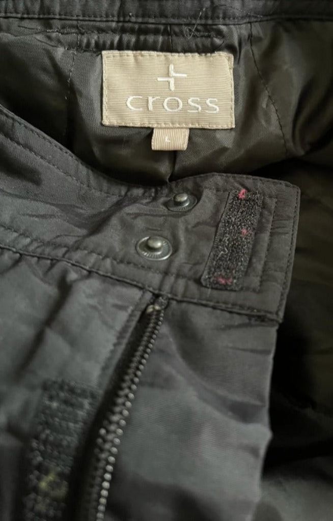 Cross Black Insulated Ski Trousers - Closure