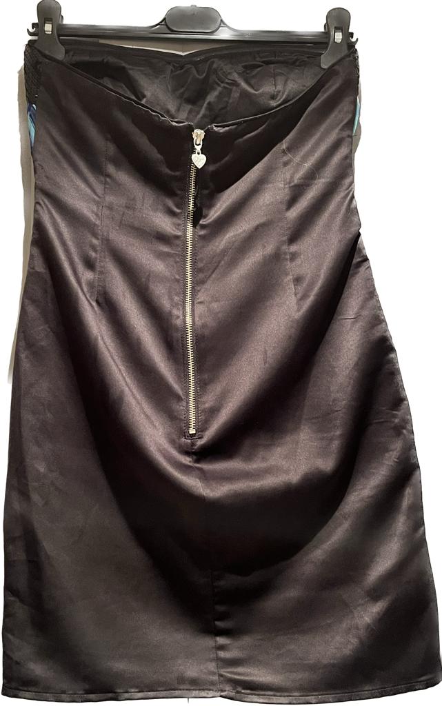 LIPSY Black Multicoloured Dress - UK8