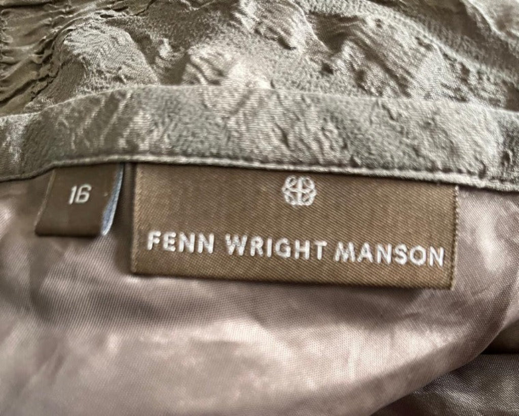 Fenn Wright Manson Brown Skirt - UK16