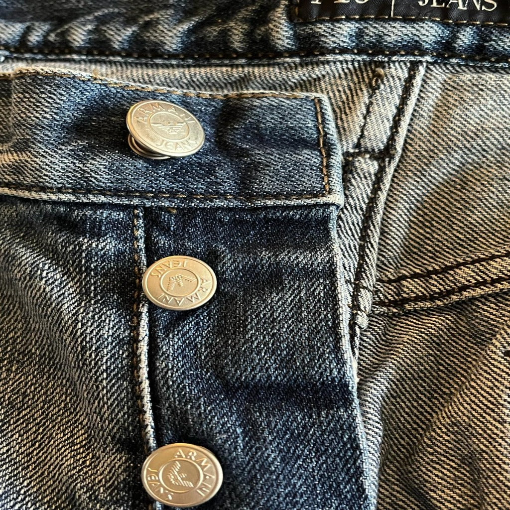 Armani Jeans Light Wash W34 - Button Fly