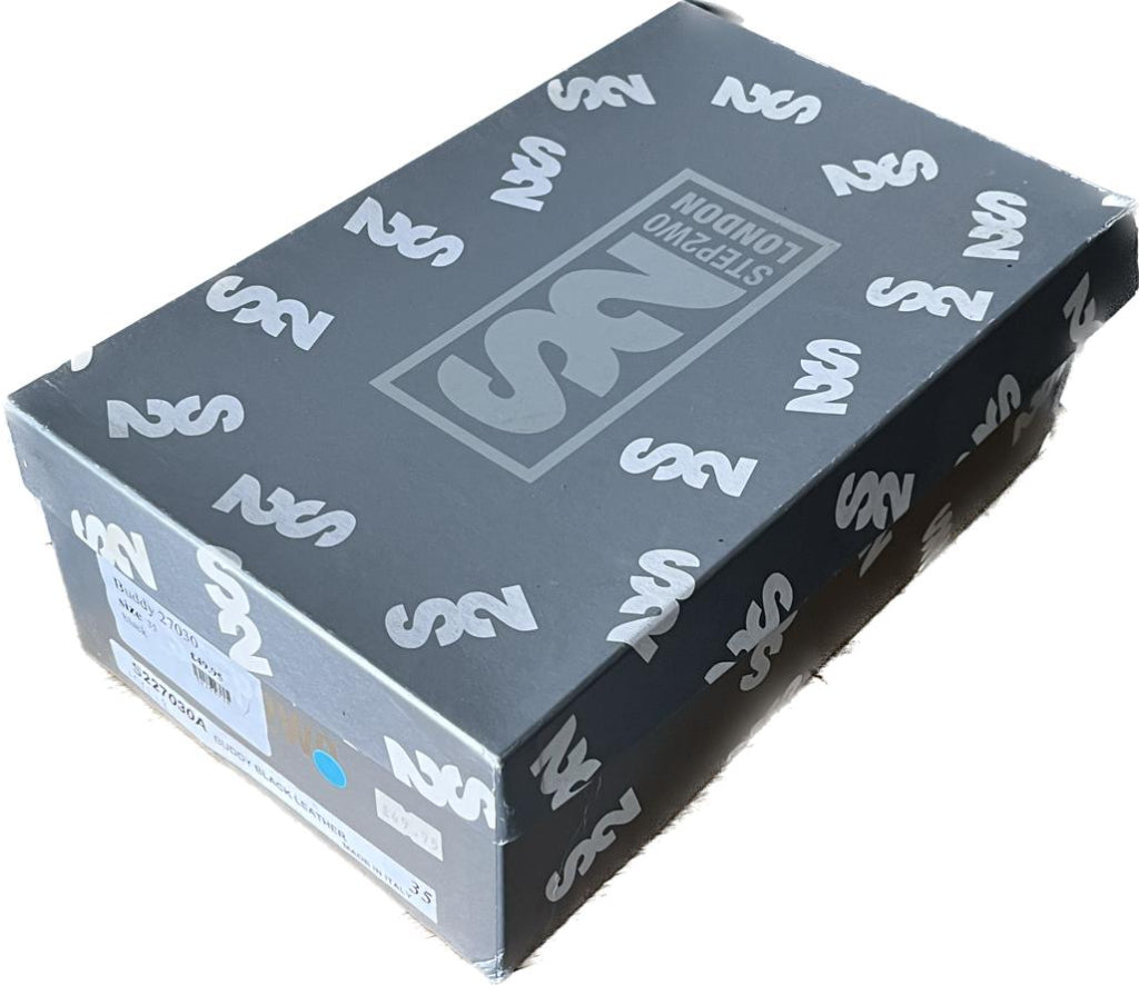 Step2 Black Leather Girls Loafers