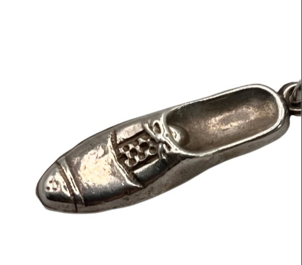 SOLID SILVER Hallmarked Charm Bracelet