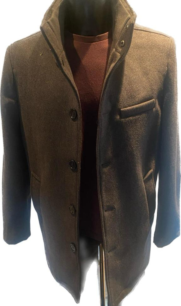 J CREW Grey Peacoat - Size L