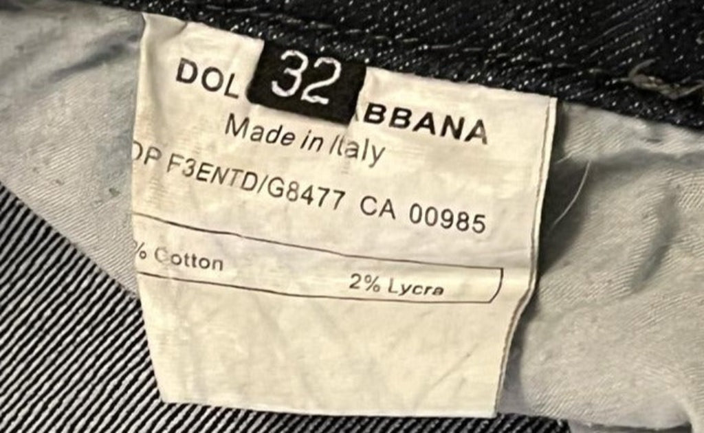 Dolce & Gabanna Dark Wash Jeans - Mix