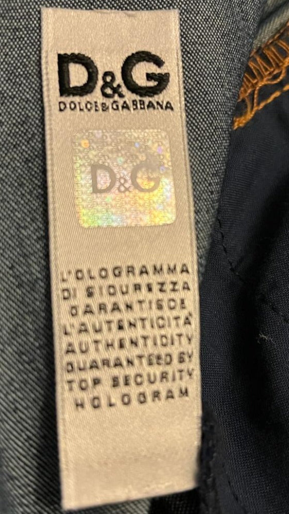 Dolce & Gabanna Blue Jeans - Hologram