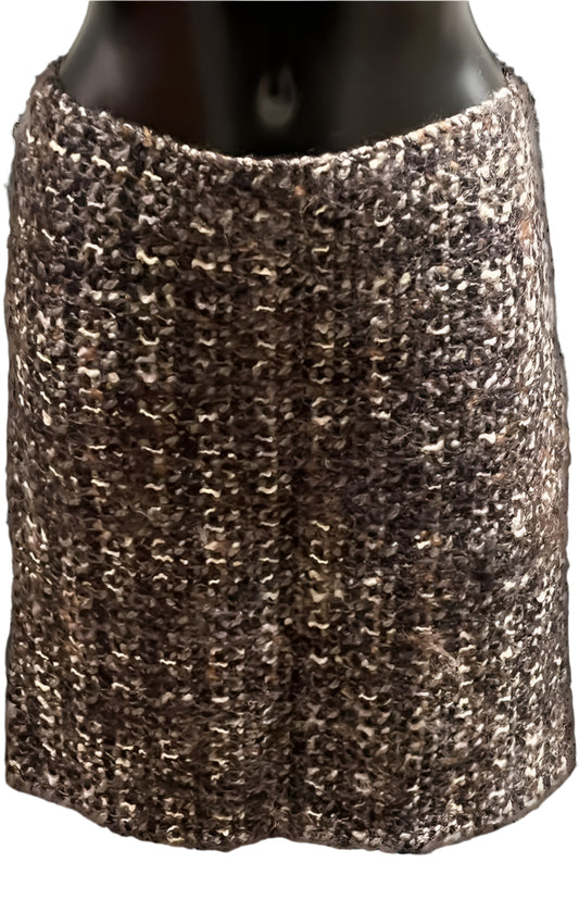MAX MARA Brown Flecked Skirt - UK10