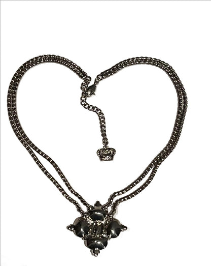 Butler & Wilson Crystal Flower Pendant
