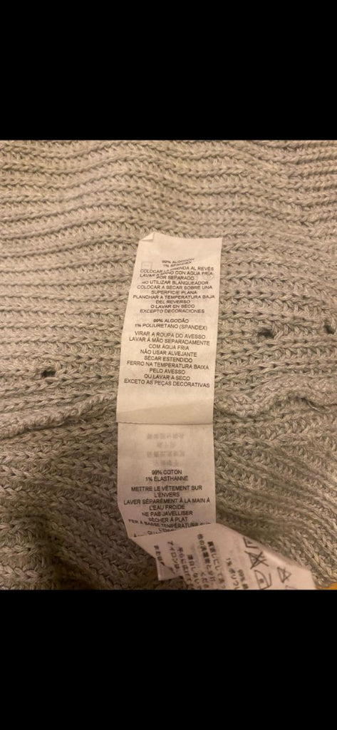 Armani Exchange Cardigan Wash Label 