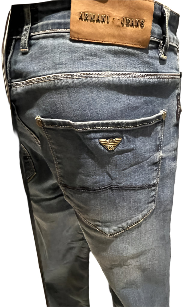Armani Jeans Stone Washed W34 - Rear Details