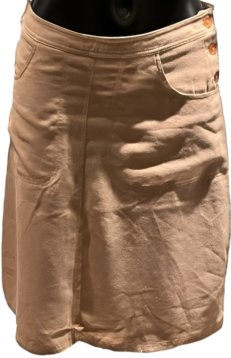 Ted Baker Mocha Skirt-Size 2 UK 10-12 - Preloved