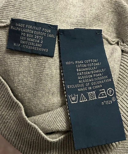 Polo by Ralph Lauren Light Grey Wash Label