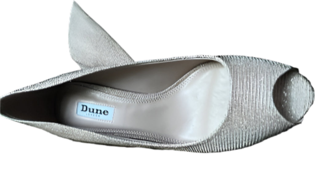 Dune Pink Blush Fabric Shoes - UK4