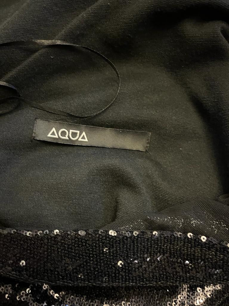 AQUA Black Dress UK12  - Pre-loved