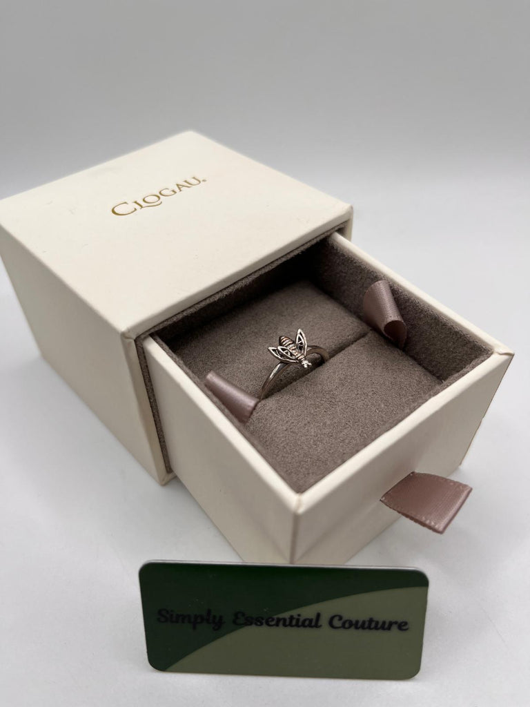 CLOGAU BEE Ring - Silver & Gold
