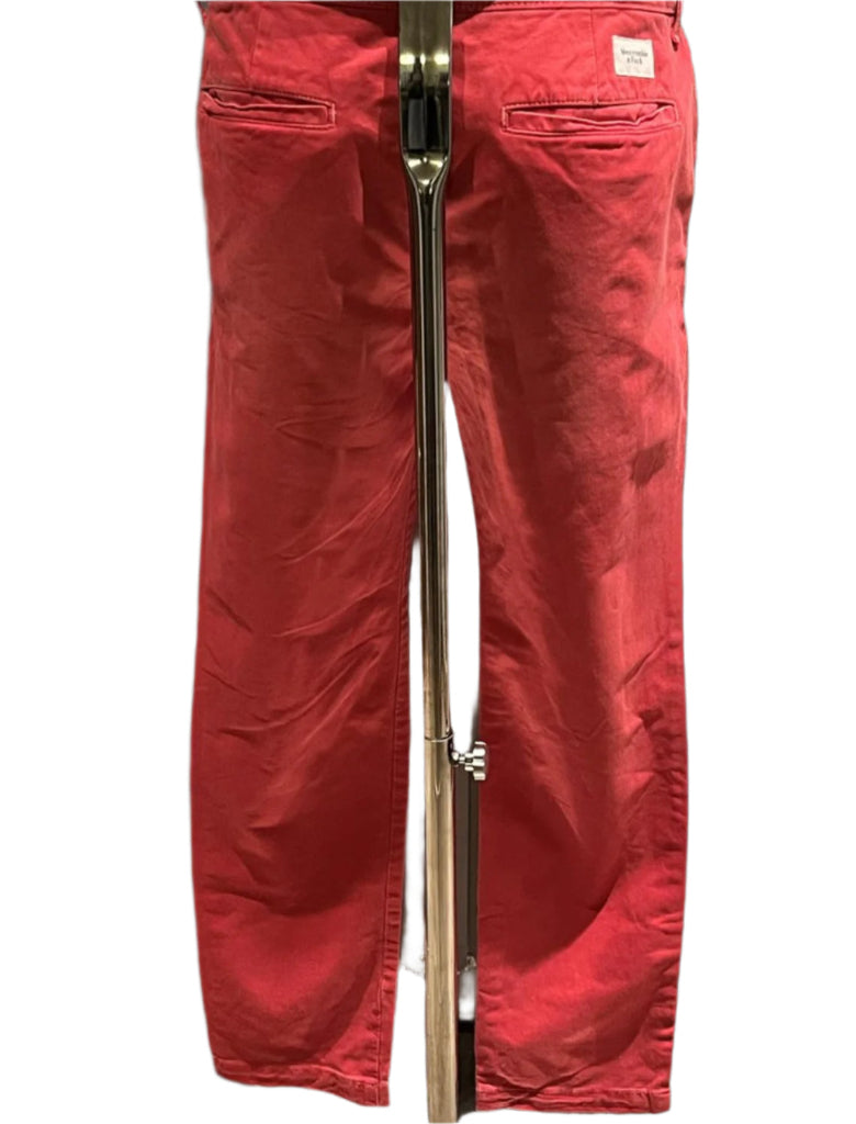 Abercrombie  Fitch Red Trousers - Rear