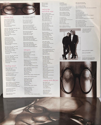 Inner Sleeve for Side One of Elton John's Sleeping with the Past
