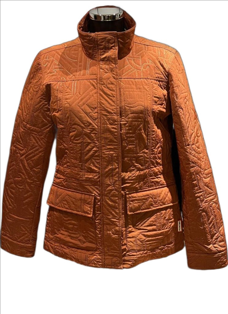 HUNTER Burnt Orange Jacket - UK S