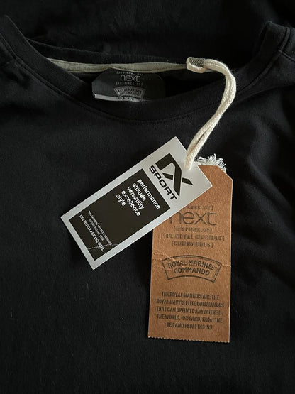 NEXT Black T-Shirt - Size UK XXL Tags