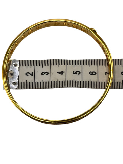 COACH Decorative Gold Bangle - Sizing