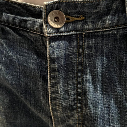 Armani Jeans Blue Wash W34 - Button Closure
