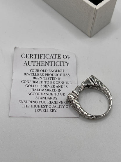 Sterling Silver 925 'MUM' Ring