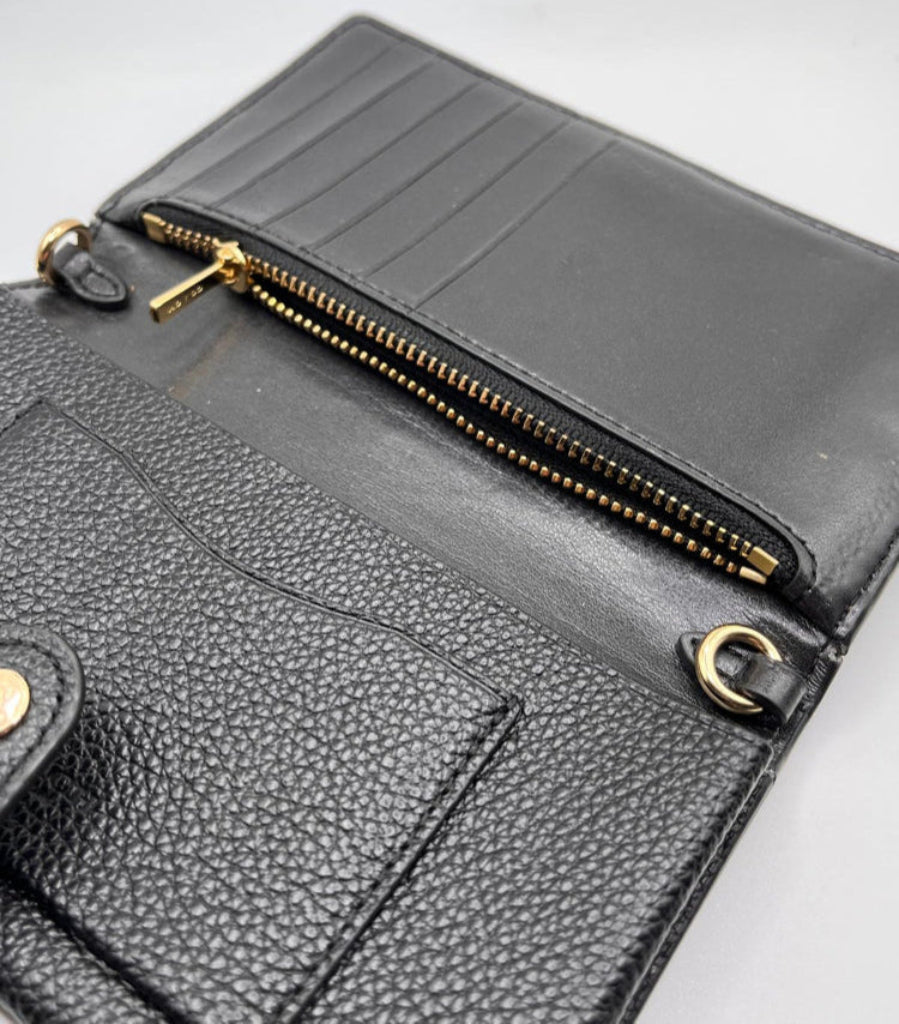 Coach Black Pebbled Leather Purse