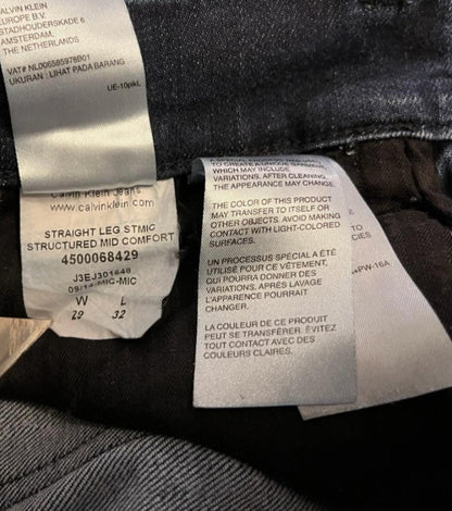 Calvin Klein W29 Jeans - Wash Labels
