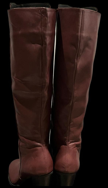 Dorothy Perkins Burgundy  Boots Size UK 7  - Brand New w/o Tags