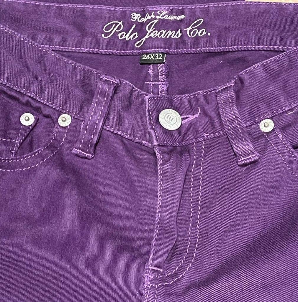 Polo Jeans Vintage Purple Jeans - UK8