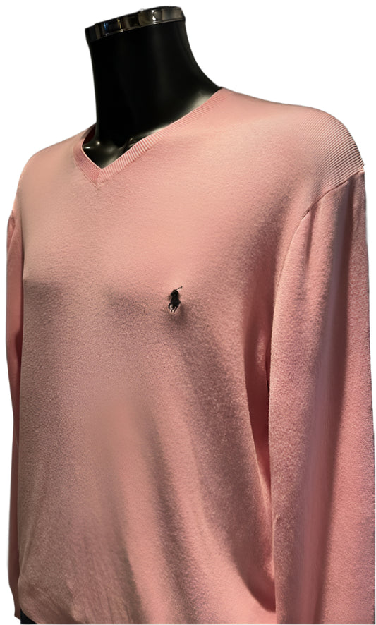 Polo Ralph Lauren Pink Sweater - UK L