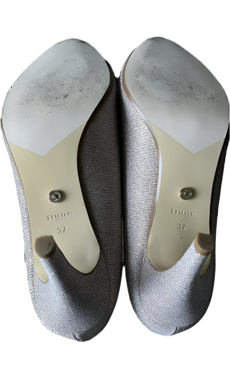 Dune Pink Blush Fabric Shoes - UK4