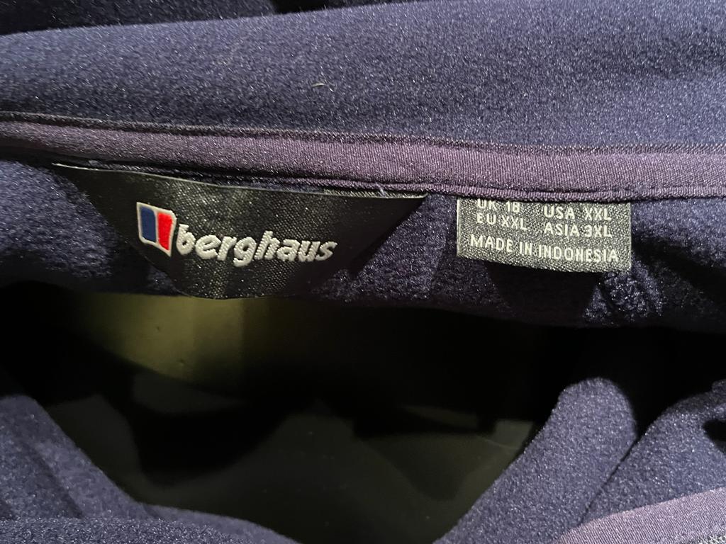 Berghaus Blue/Purple Fleece -  Size UK18