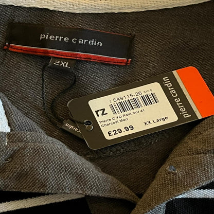 Pierre Cardin GREY Polo Shirt - UK XXL