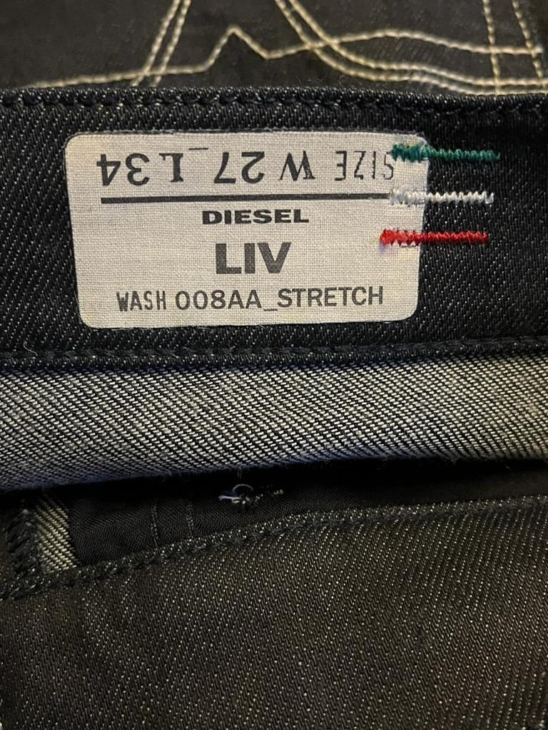 DIESEL 'Liv' Dark Wash Jeans - UK10