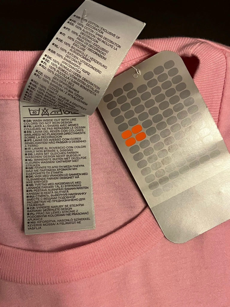 Nike Air T-shirt - Pink - Wash Labels & Tag
