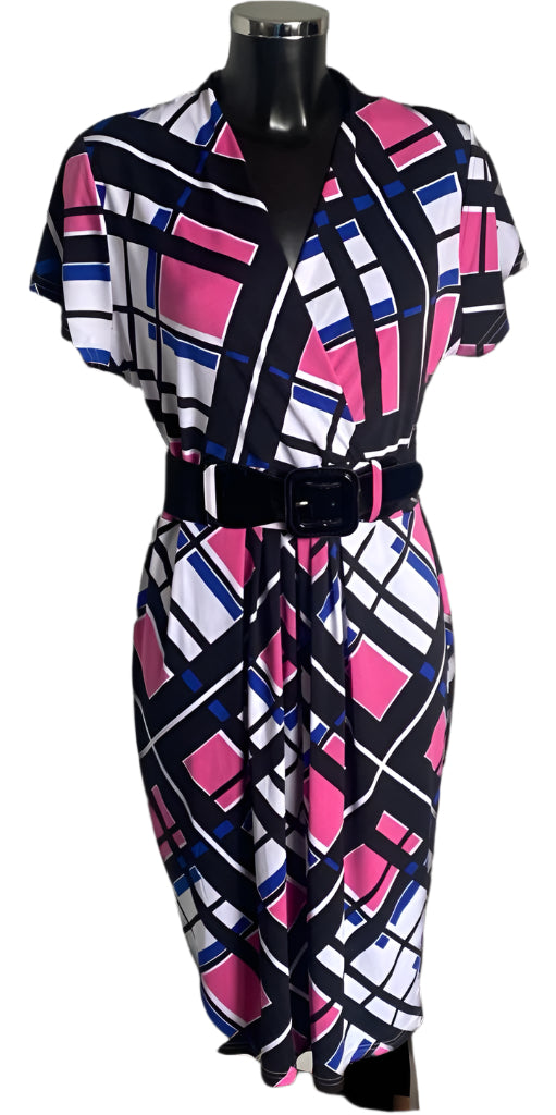 Marisota Multicoloured Dress - UK16