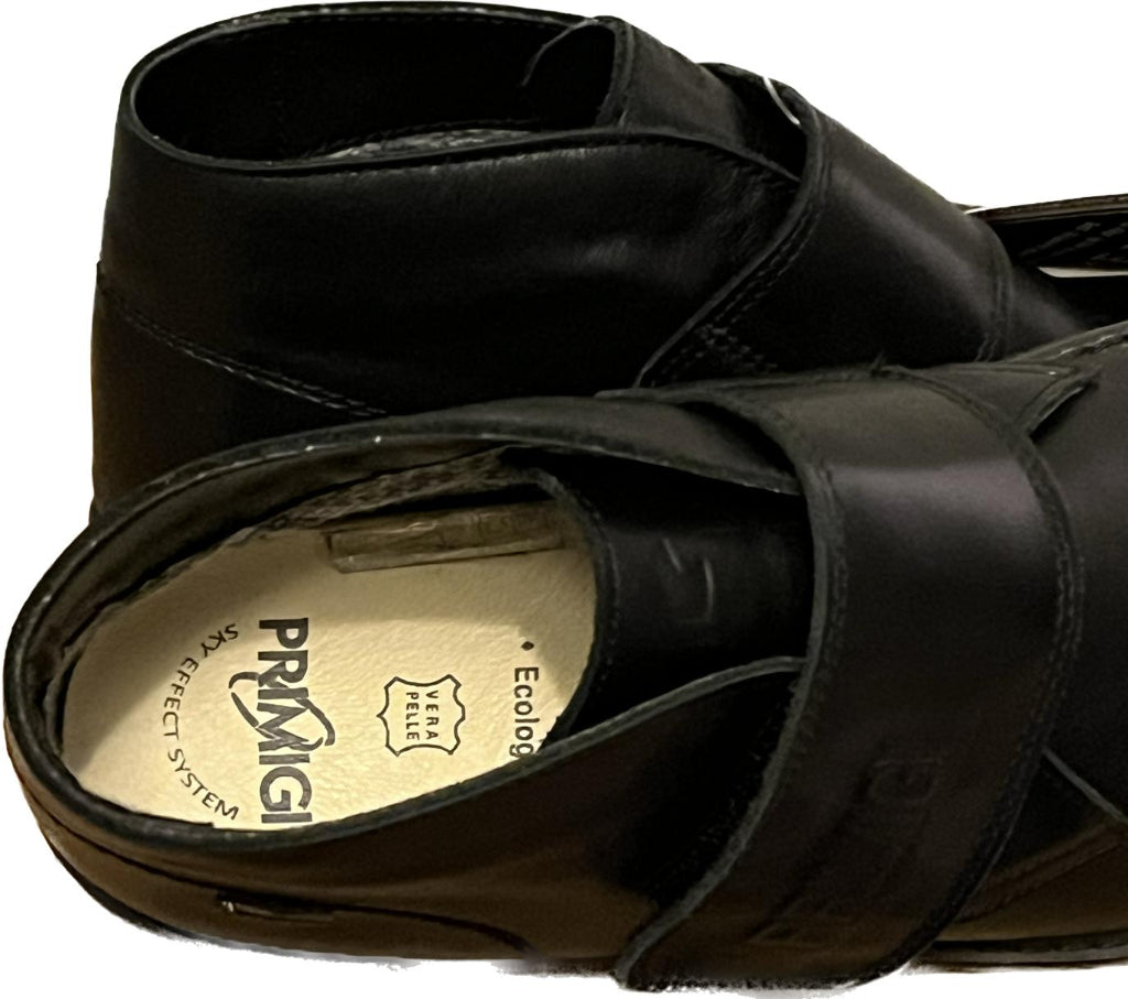 PRIMIGI Black Leather Boots - UK2.5 Jnr