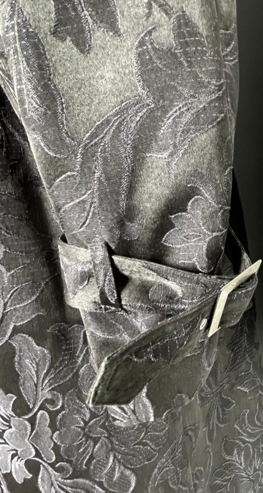 Sheryl May Lilac & Grey Trench Coat - M