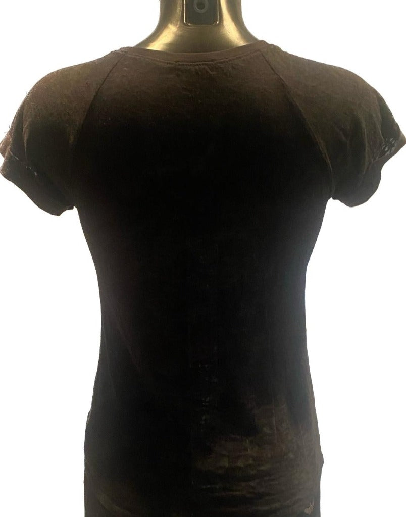 GuessBack T-shirt - Gold Letters - UK10