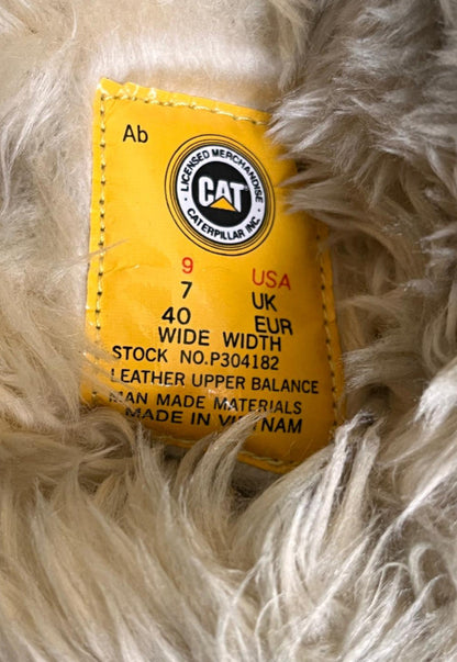 CATERPILLAR Boots UK7 - Pre-loved