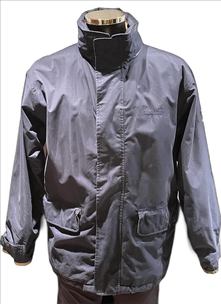 REGATTA Navy Waterproof Blue Coat - UK S