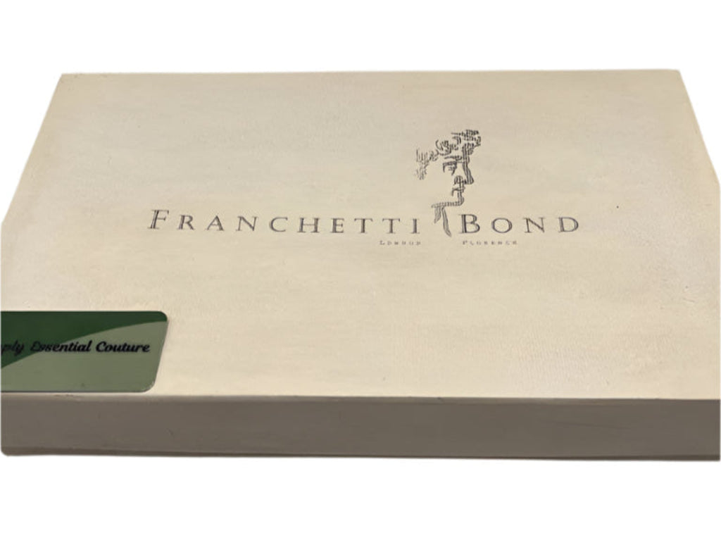 FRANCHETTI BOND Brown Leather Purse
