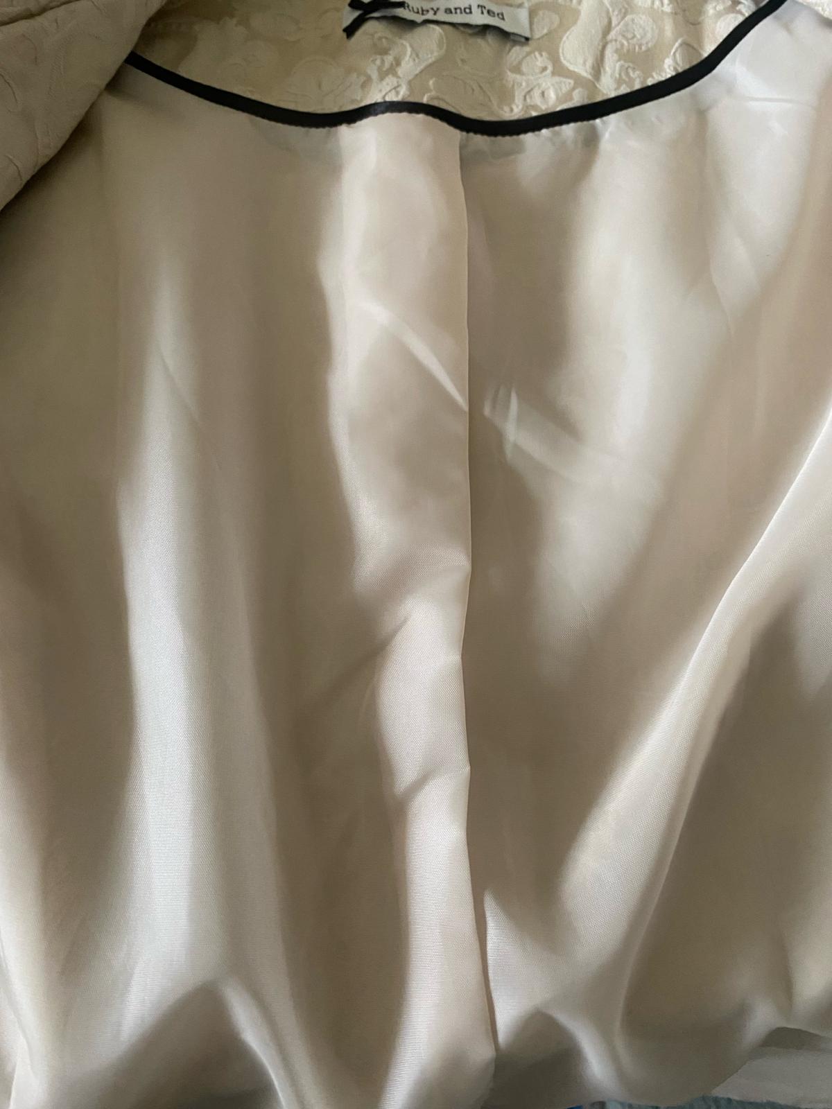 Ruby & Ted Cream Jacket - size S - Pre-loved