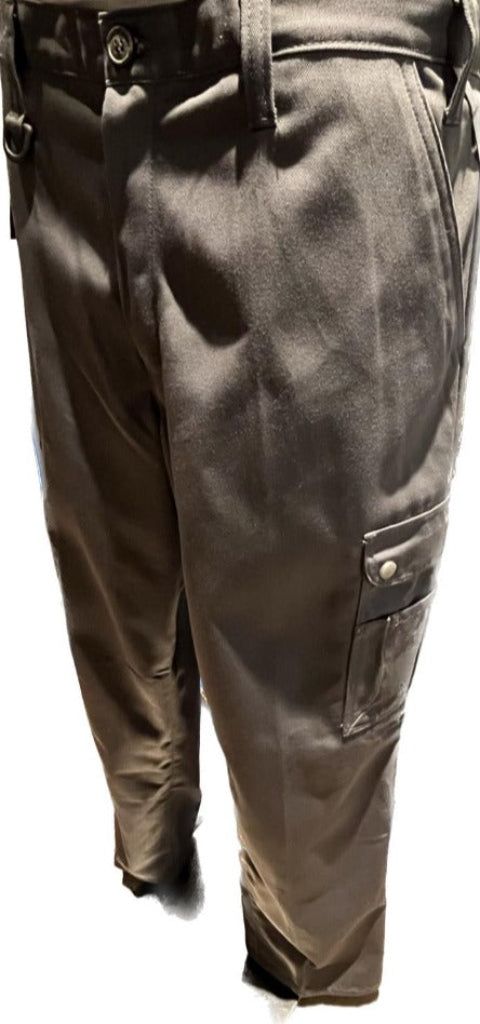 FRISTADS Grey Work Trousers - W3 - Leg